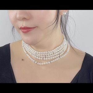 Pretty Choker Akoya - Sea Pearl Necklace
Size pearl: ~ 5.6 ~ 6.0mm Length:15-16”
